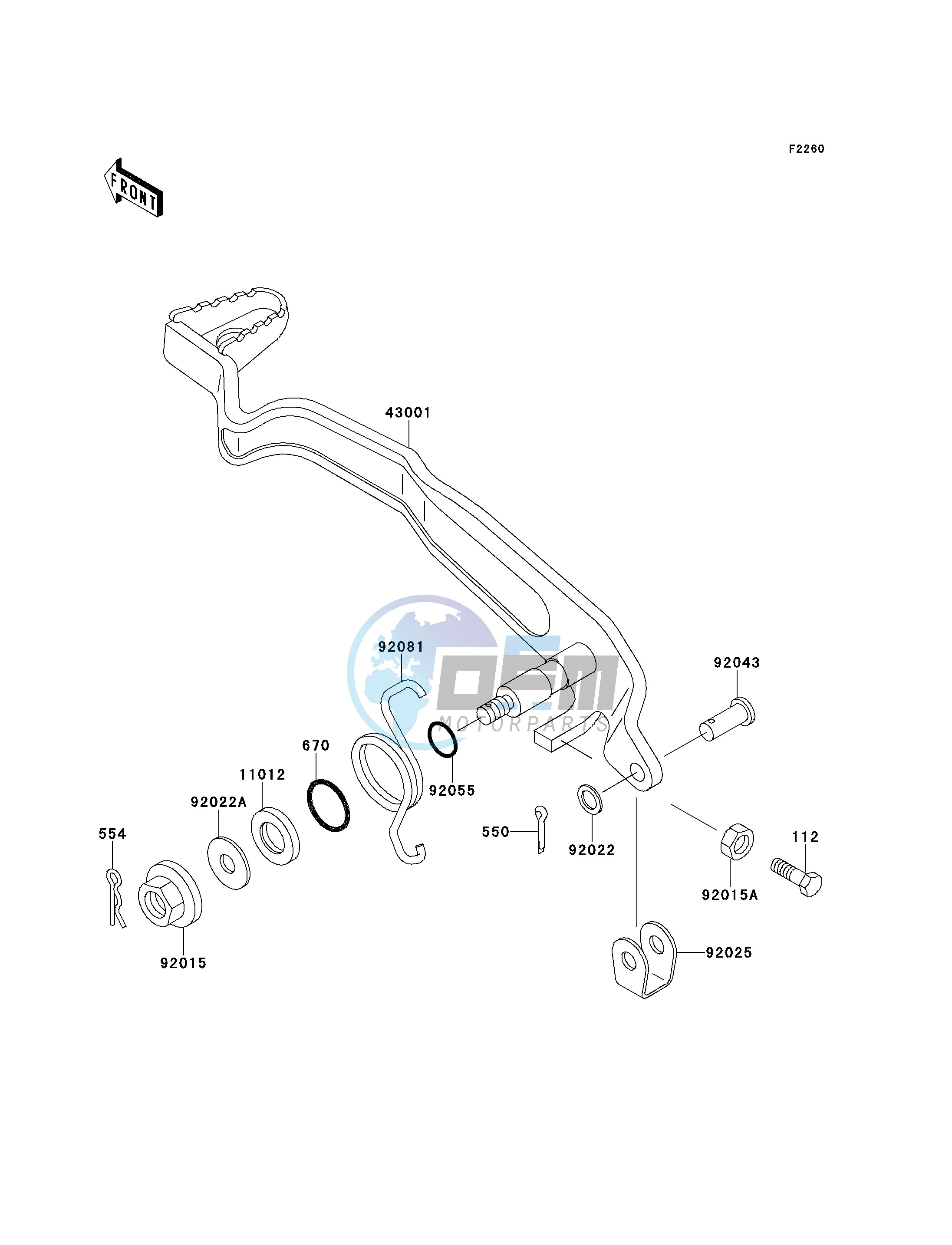 BRAKE PEDAL