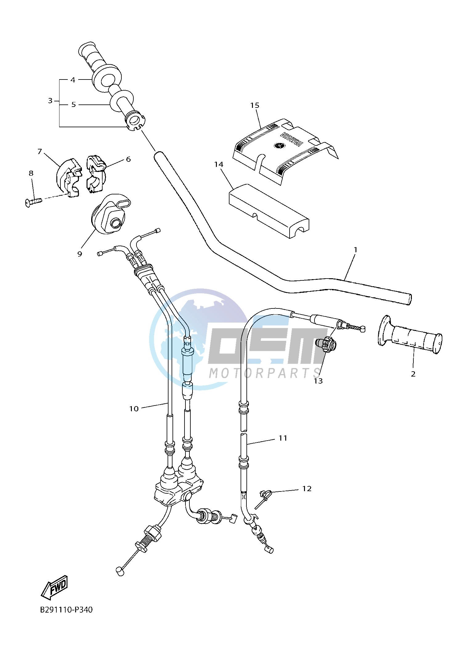 STEERING HANDLE & CABLE