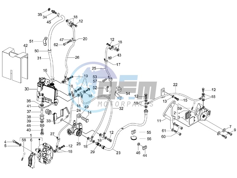 Brakes hose  - Calipers