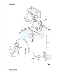 AN650 drawing HYDRAULIC UNIT (AN650AL1 E2)