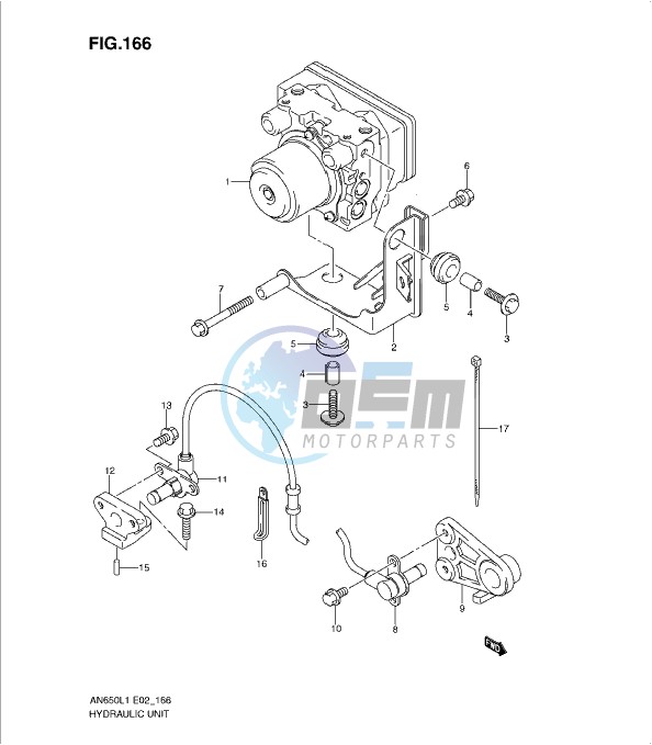 HYDRAULIC UNIT (AN650AL1 E2)