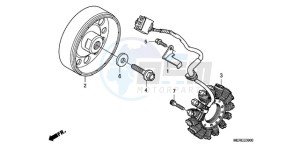 CBF600N9 France - (F / CMF) drawing GENERATOR