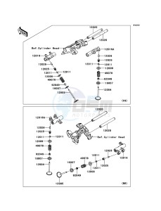 VN1700_CLASSIC_TOURER_ABS VN1700DCF GB XX (EU ME A(FRICA) drawing Valve(s)