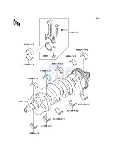 Z750R ZR750NBF FR GB XX (EU ME A(FRICA) drawing Crankshaft