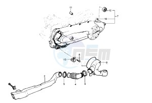 Liberty 4T RST 50 drawing Clutch cover