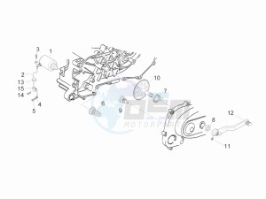 S 50 2T College drawing Starter - Electric starter