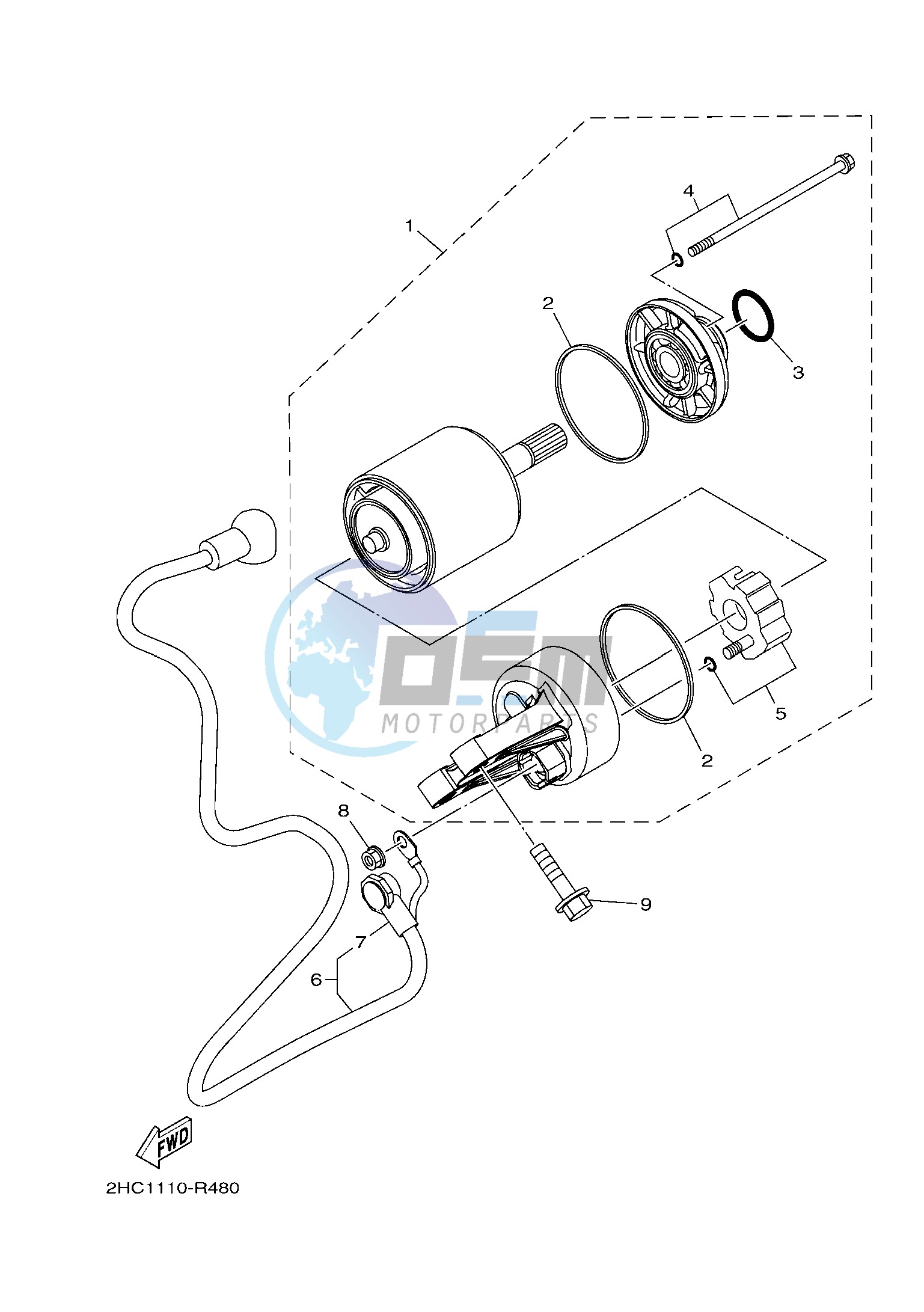 STARTING MOTOR