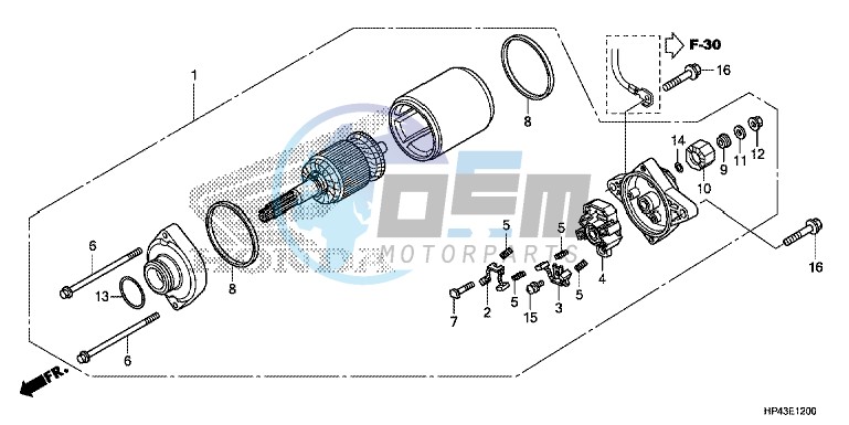 STARTING MOTOR