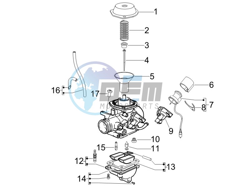 Carburetors components