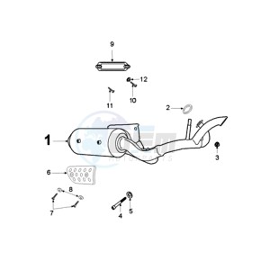 LUDIX 10 L TREND drawing EXHAUST