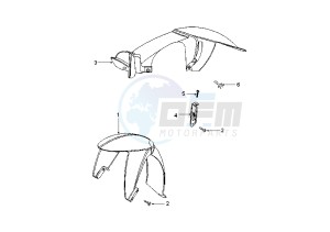 LUDIX 14 CLASSIC - 50 cc drawing FENDER