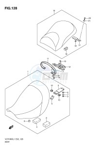 VLR1800 (E2) drawing SEAT (VLR1800TL1 E2)