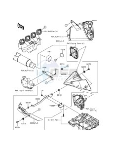 Z800 ABS ZR800DDS UF (UK FA) XX (EU ME A(FRICA) drawing Accessory(Belly Pan)