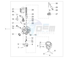 SX 50 E4 (EMEA) drawing Carburettor