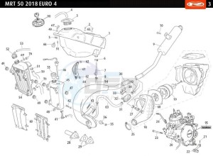 MRT-50-E4-2018-AUSTRIA-MRT-YELLOW-BLACK-REPLICA-SERIES-2018-EURO-4 drawing FUEL TANK - EXHAUST - RADIATOR