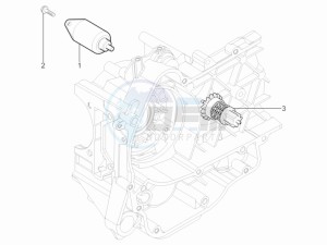 SR Motard 125 4t e3 drawing Starter - Electric starter