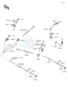 JET SKI ULTRA 310LX JT1500MJF EU drawing Cables