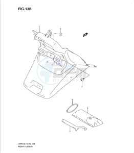 AN650 drawing REAR FENDER