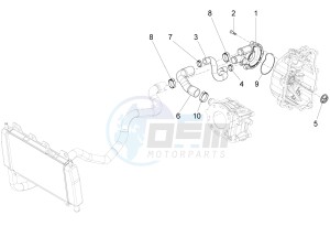 X Evo 250 Euro 3 drawing Cooler pump