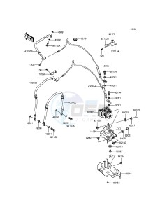 NINJA_ZX-6R_ABS ZX636FFF FR GB XX (EU ME A(FRICA) drawing Brake Piping