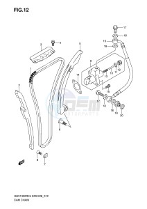 GSX1300R (E3-E28) Hayabusa drawing CAM CHAIN