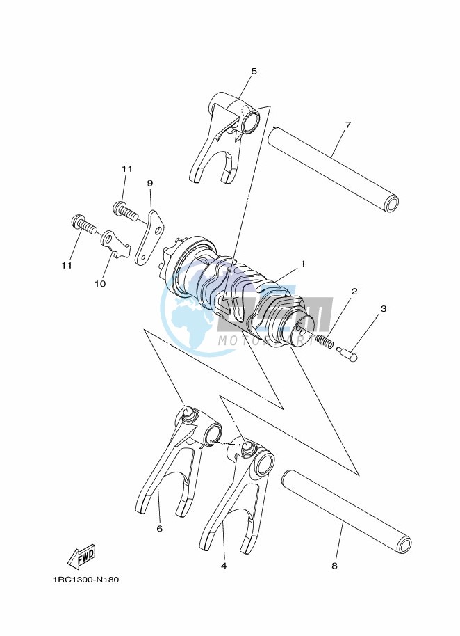 SHIFT CAM & FORK