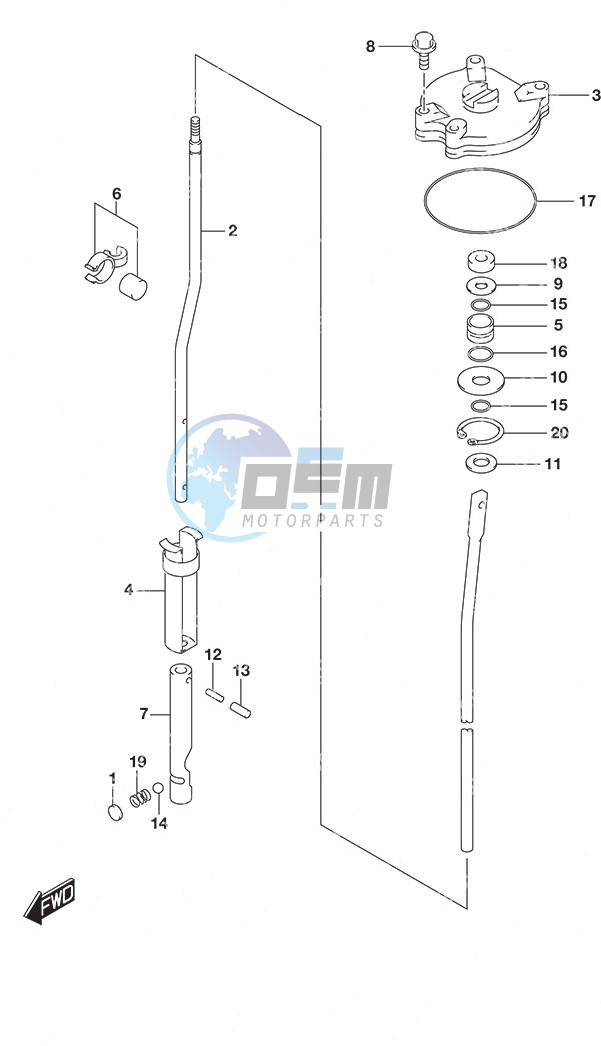 Shift Rod High Thrust