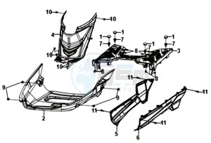 ORBIT III 50 25KMH (L8) NL drawing FLOOR PANEL /  FRAMECOVER