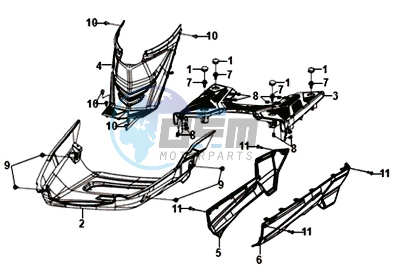 FLOOR PANEL /  FRAMECOVER