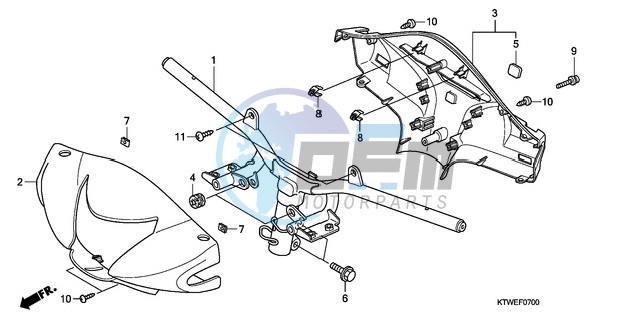 HANDLE PIPE/HANDLE COVER