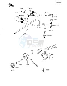 KZ 1100 L [LTD SHAFT] (L1) [LTD SHAFT] drawing IGNITION