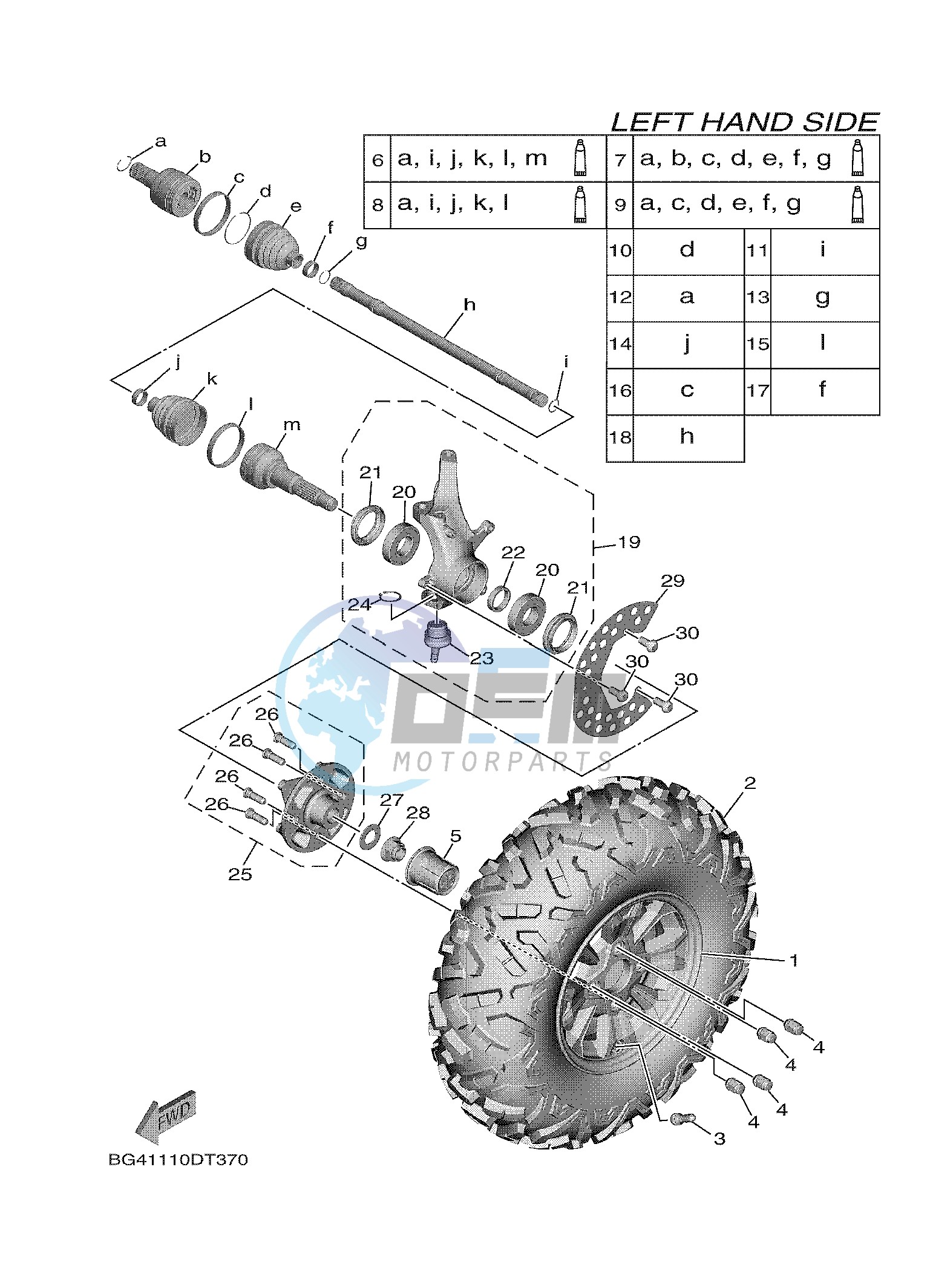 FRONT WHEEL