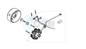 SENDA SM BAJA - 125 CC EU3 drawing GENERATOR