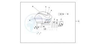 SH1259 France - (F / CMF 2F) drawing TOPBOX *PB351P*