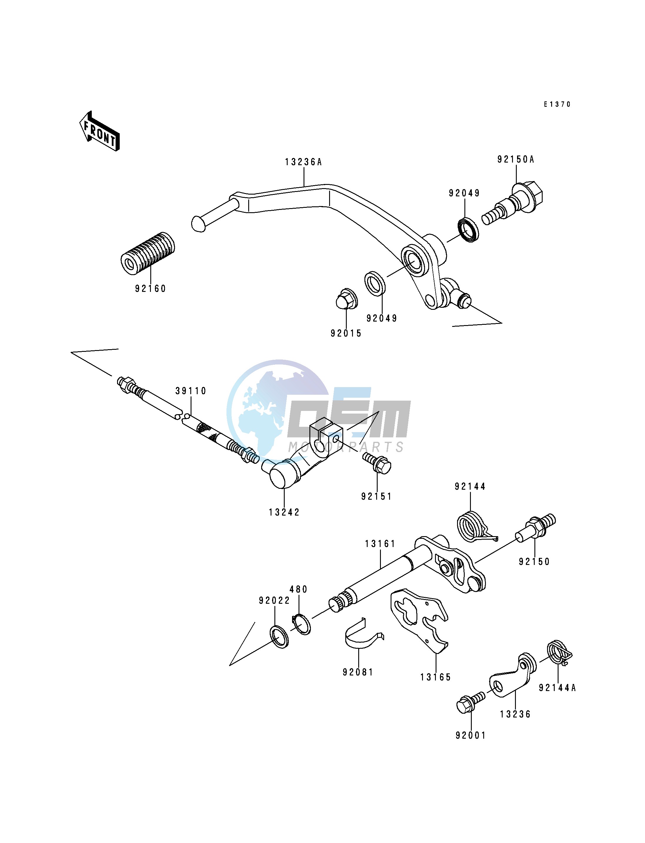 GEAR CHANGE MECHANISM