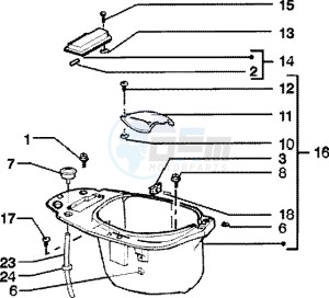 Skipper 150 4t drawing Case - Helmet