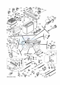 YFM700FWAD GRIZZLY 700 EPS (BDEE) drawing ELECTRICAL 1