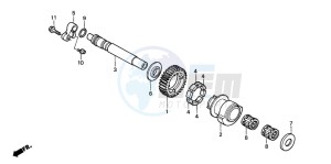 CB1100SF drawing BALANCER