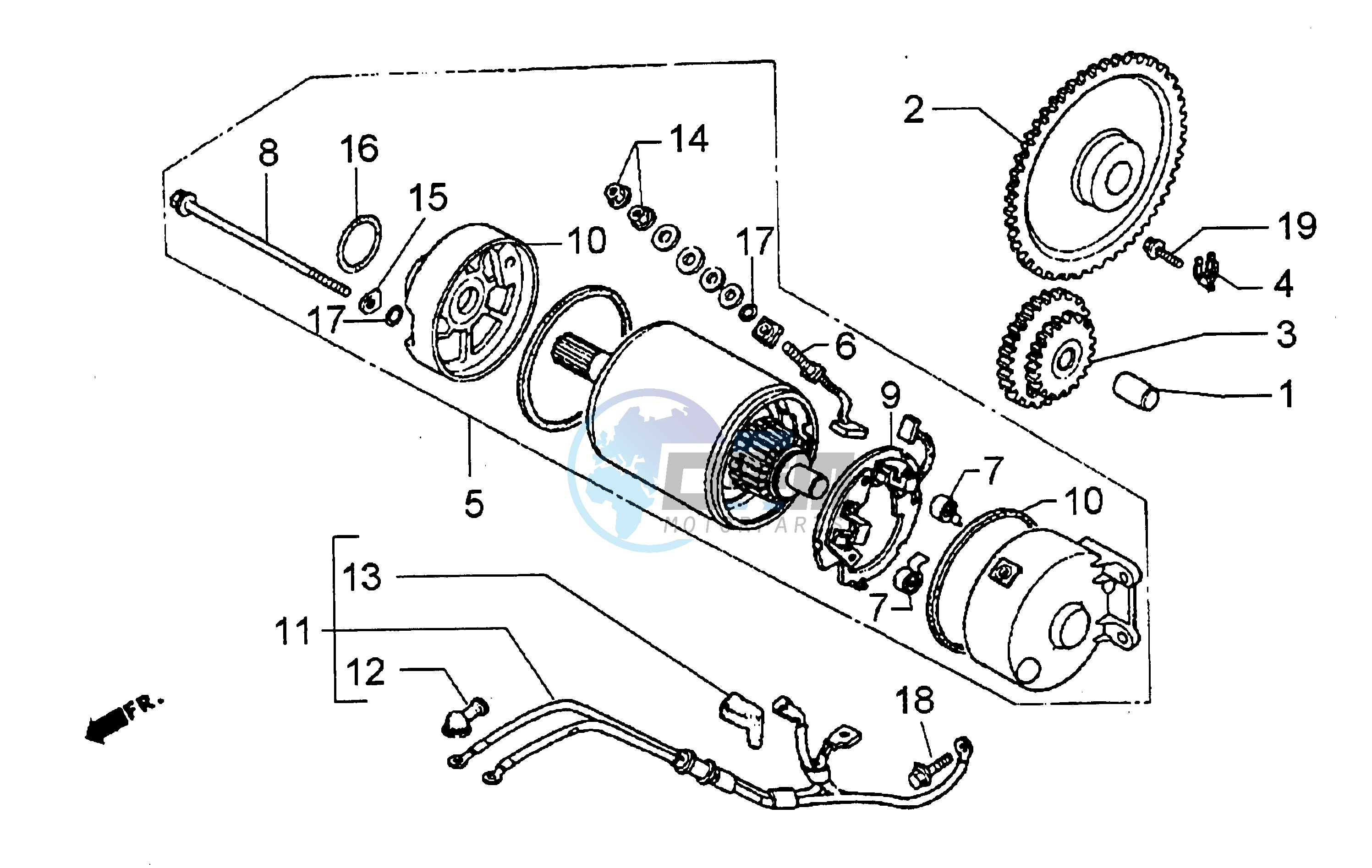 Starter motor