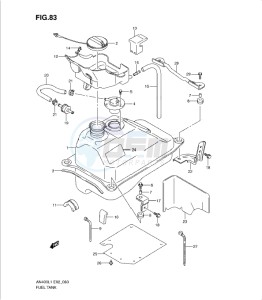 AN400Z drawing FUEL TANK (AN400ZAL1 E2)