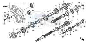 CBF1000 drawing TRANSMISSION