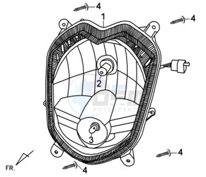 ORBIT II 50 drawing HEADLAMP CPL