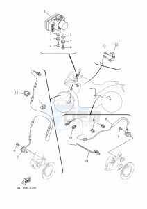 TRACER 700 MTT690-U (B5T1) drawing ELECTRICAL 3