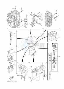 F150FETX drawing MAINTENANCE-PARTS