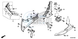 VFR1200XDH 2ED - (2ED) drawing UNDER COWL