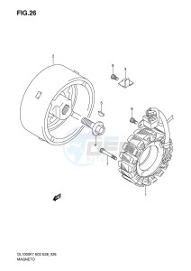 DL1000 (E3-E28) V-Strom drawing MAGNETO