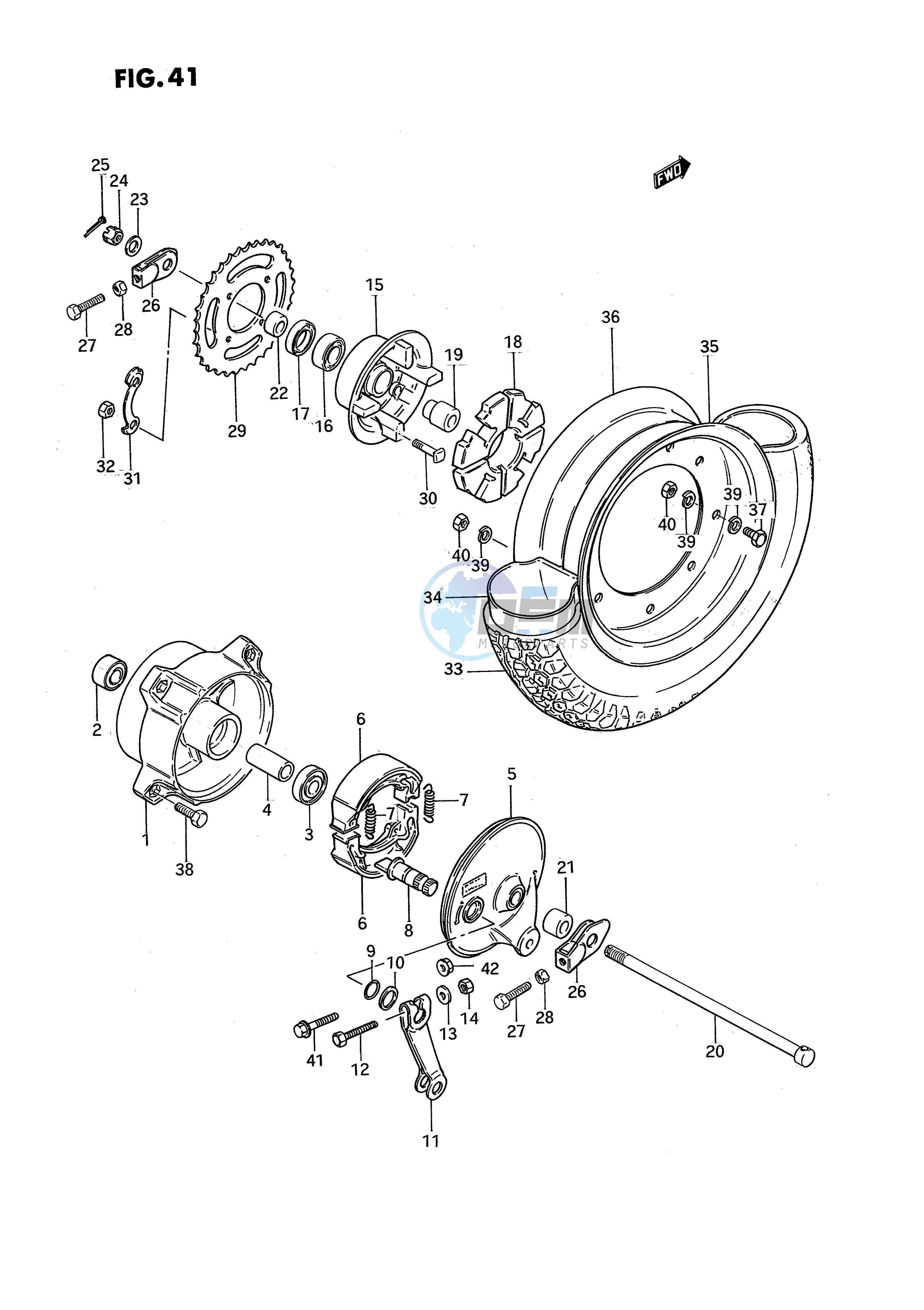 REAR WHEEL