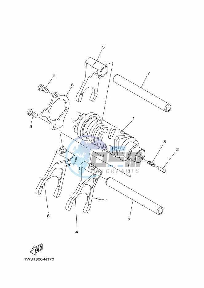 SHIFT CAM & FORK