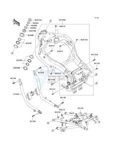 ZX 1200 C [NINJA ZZR 1200] (C1-C4) [NINJA ZZR 1200] drawing FRAME-- C1_C2- -