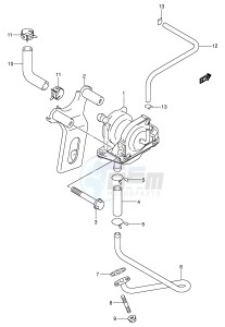 AN400 (E2) Burgman drawing 2ND AIR (AN400K1 K2)